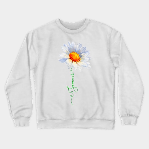 A Summer Story Crewneck Sweatshirt by Lighttera